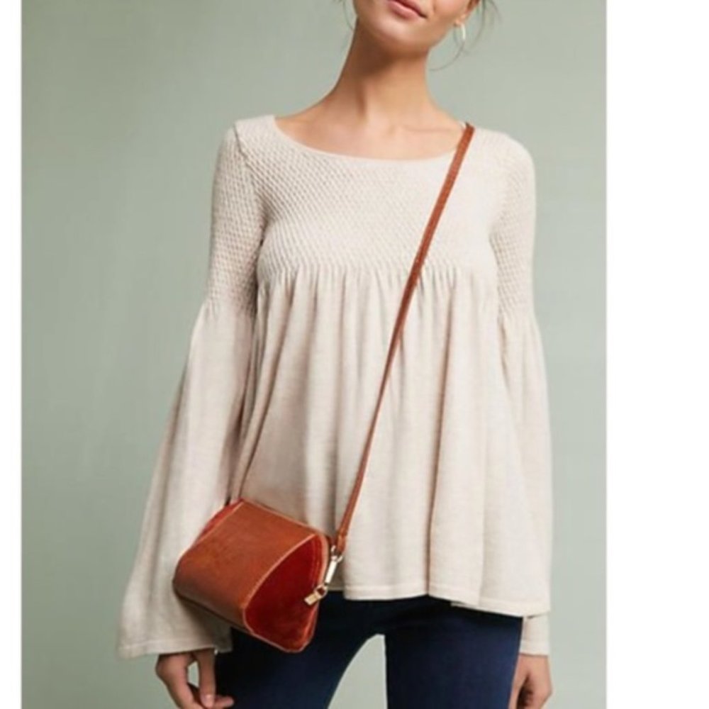 Anthro Knitted & Knotted Esme Sweater
